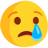 crying-face Emoji messenger