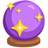 crystal-ball Emoji messenger