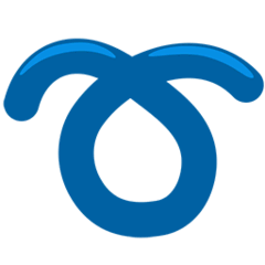 Curly Loop Emoji in Messenger