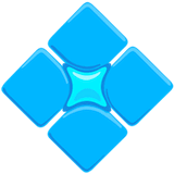 diamond-with-a-dot Emoji messenger