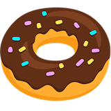 doughnut Emoji messenger