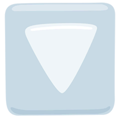 Triângulo a apontar para baixo Emoji Messenger