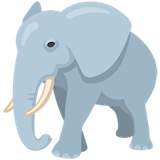 elephant Emoji messenger