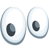eyes Emoji messenger