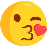 face-blowing-a-kiss Emoji messenger
