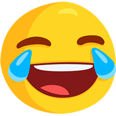 😂 Faccina con lacrime di gioia Emoji su Messenger