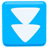 fast-down-button Emoji messenger