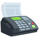 fax-machine Emoji messenger