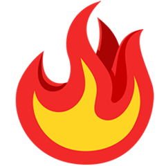🔥 Fire Emoji in Messenger