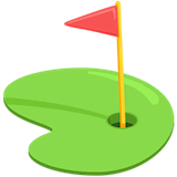 flag-in-hole Emoji messenger