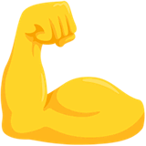 flexed-biceps Emoji messenger