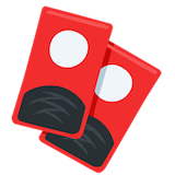 flower-playing-cards Emoji messenger