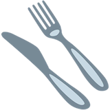 fork-and-knife Emoji messenger