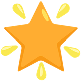 glowing-star Emoji messenger