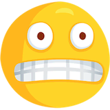 grimacing-face Emoji messenger