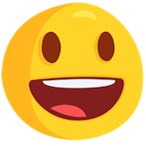 grinning-face-with-big-eyes Emoji messenger