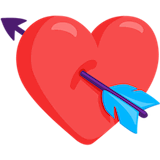 heart-with-arrow Emoji messenger