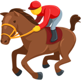horse-racing Emoji messenger