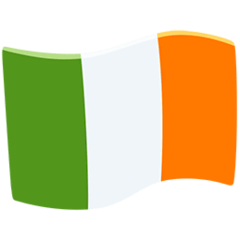 Bandera de Irlanda Emoji Messenger