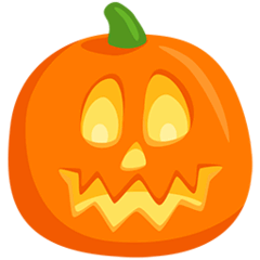 Calabaza de Halloween Emoji Messenger