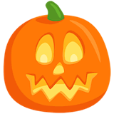 jack-o-lantern Emoji messenger