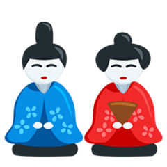 Японские куклы Эмодзи в Messenger