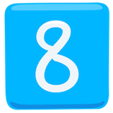 keycap-8 Emoji messenger