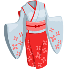 Kimono Emoji in Messenger