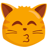 kissing-cat Emoji messenger