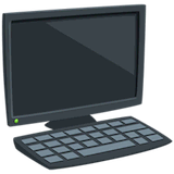 laptop Emoji messenger