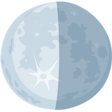 last-quarter-moon Emoji messenger