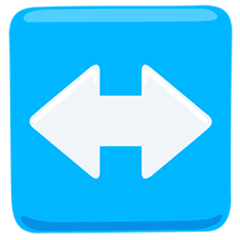 ↔️ Left-Right Arrow Emoji in Messenger