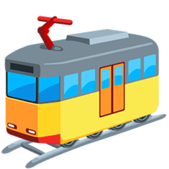 🚈 Light Rail Emoji in Messenger