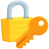 locked-with-key Emoji messenger