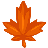maple-leaf Emoji messenger