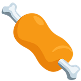 meat-on-bone Emoji messenger