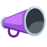 megaphone Emoji messenger