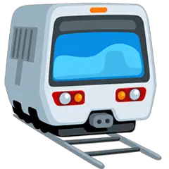 Treno della metropolitana Emoji Messenger