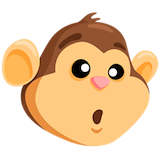 monkey-face Emoji messenger