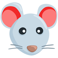 🐭 Cara de rato Emoji nos Messenger