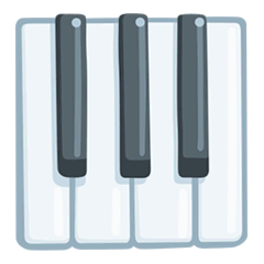 🎹 Musical Keyboard Emoji in Messenger