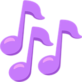 musical-notes Emoji messenger