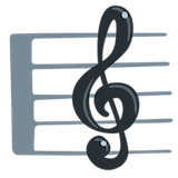 musical-score Emoji messenger