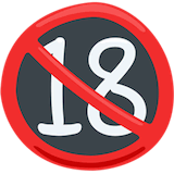 no-one-under-eighteen Emoji messenger
