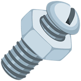 nut-and-bolt Emoji messenger