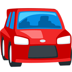 🚘 Oncoming Automobile Emoji in Messenger