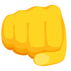 👊 Oncoming Fist Emoji in Messenger