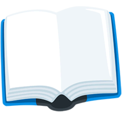 📖 Open Book Emoji in Messenger