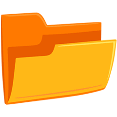 📂 Open File Folder Emoji in Messenger