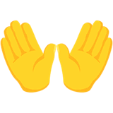 open-hands Emoji messenger
